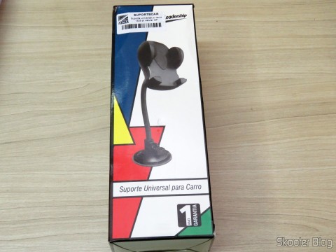 Suporte Universal p/ carro 1325 p/ celular GPS PDA iPod - Leadership, em sua embalagem