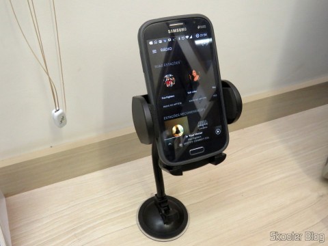 Suporte Universal p/ carro 1325 p/ celular GPS PDA iPod - Leadership