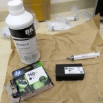 Recarga de Cartuchos HP 950, 950XL, 951, 951XL Preparando a recarga do cartucho HP 950XL