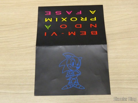 Folheto que acompanhava o Mega Drive III da Tec Toy