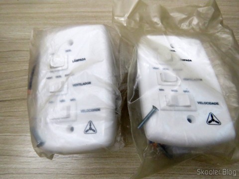 Chaves Capacitivas para Ventilador de Teto da marca Delta