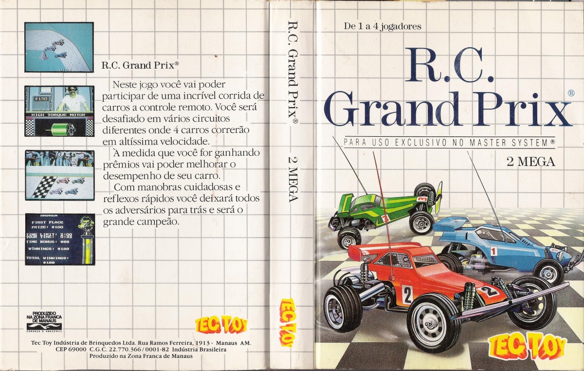 R.C. Grand Prix - Master System - Skooter Blog