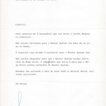 Carta da Tec Toy - 31 de Outubro de 1991 Carta da Tec Toy - 31 de Outubro de 1991