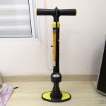 Bomba de ar com alavanca, com 60 cm, para encher pneus, VONDER