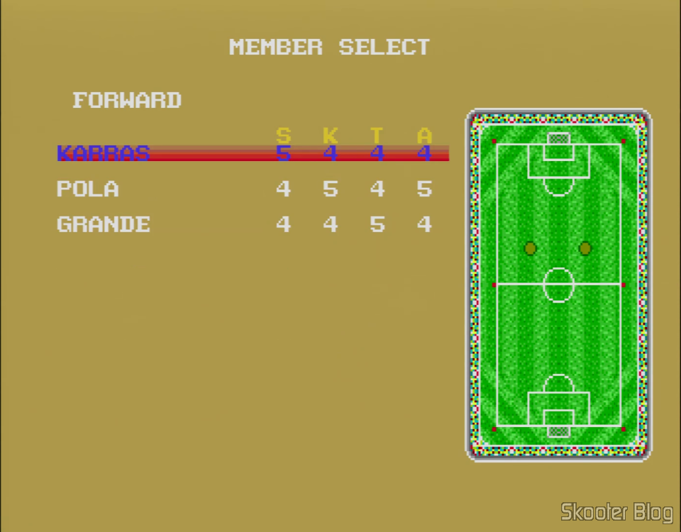 VGDB - Vídeo Game Data Base - World Championship Soccer (Super Futebol) - SEGA  Mega Drive / Genesis - Rapidinha VGDB