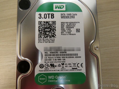 HD Western Digital WD Green 3.0TB WD30EZRX