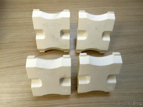 Adaptadores de Tomada com 4 saídas de 3 pinos (2P+T) 10A