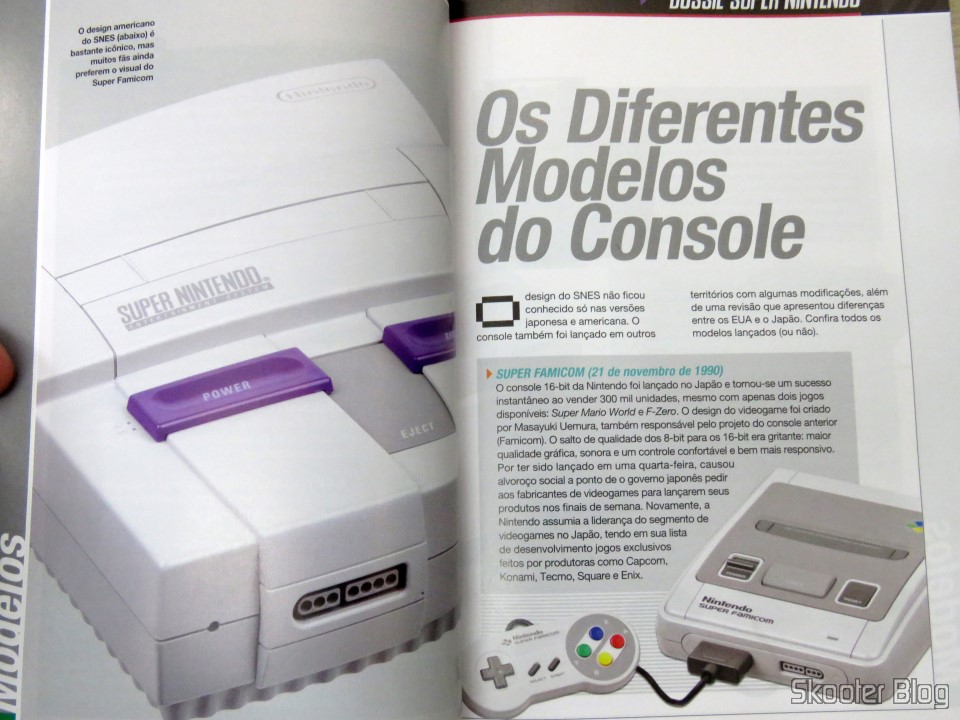 SUPER NINTENDO - Antigo videogame japonês. Acompanha um