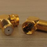 Adaptadores em L para Conector de Antena Tipo F