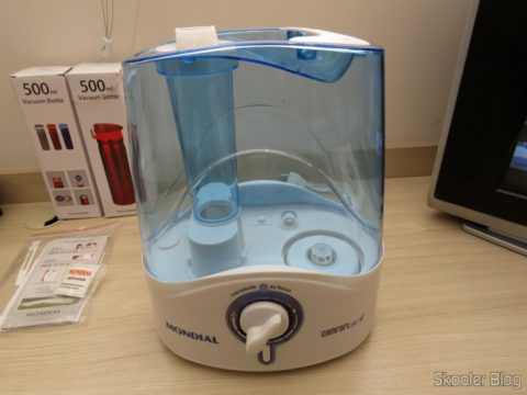 Umidificador de Ar Ultrassônico Mondial Comfort Air 4 Litros