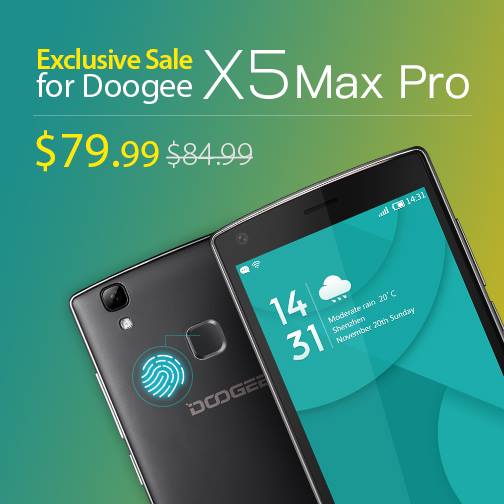 Celular Doogee X5 Max Pro Android 6.0 4G Tela 5.0" HD e 2GB RAM