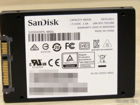 SSD Sandisk Extreme PRO 480GB