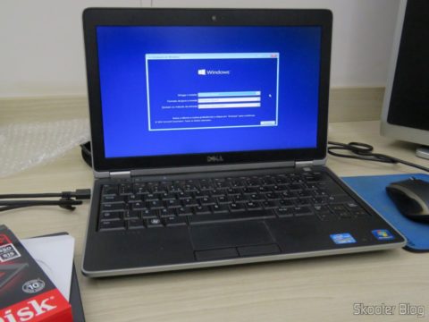 SSD Sandisk Extreme PRO 480GB instalado