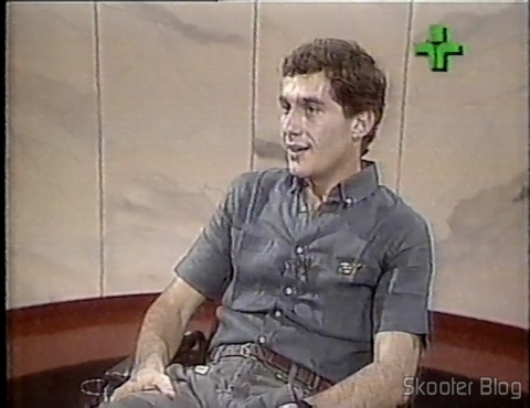 Ayrton Senna no programa Roda Viva em 1986