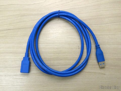 Cabo de Extensão USB 3.0 Macho para Fêmea