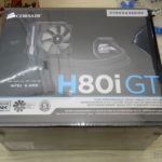 RMA Corsair: Cooler líquido para CPU Hydro Series™ H80i GT Cooler líquido para CPU Hydro Series™ H80i GT, em sua embalagem