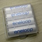 Estojo Rígido para Pilhas AA, AAA, 14500 e 10440, com 4 pilhas AA