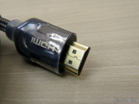 Plug do Cabo HDMI 2.0 4K 3D 60Hz Vention de 5 metros