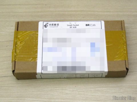 Caixa com o Kit de Memória Hynix 2GB (2x1GB) DDR PC2700 333MHz para Laptop