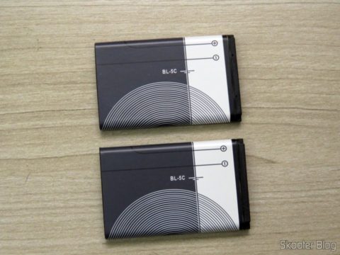 Duas Baterias Nokia BL-5C