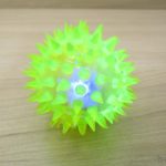 Bolinha de Borracha para Cães e Gatos com Apito e LEDs Bolinha de Borracha para Cães e Gatos com Apito e LEDs