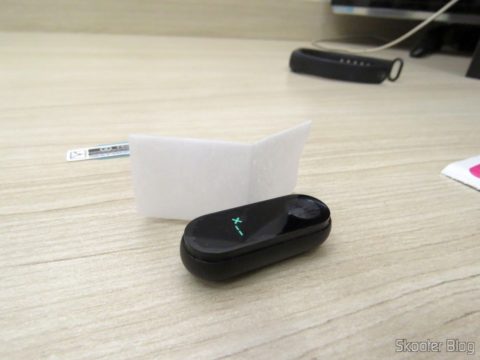 Mi Band 2 pronta para aplicação de uma das 10 Películas para Xiaomi Mi Band 2