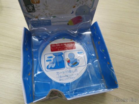 Boneco Solar Nohohon Zoku, em sua embalagem