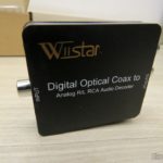 Decodificador de Áudio Óptico/Coaxial DTS/AC3 para Analógico Estéreo Wiistar Decodificador de Áudio Óptico/Coaxial DTS/AC3 para Analógico Estéreo Wiistar
