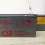 2 Baterias CSB HR 1234W F2 12VDC 9Ah 34W longa vida 8 anos Baterias CSB HR 1234W F2 12VDC 9Ah 34W longa vida 8 anos