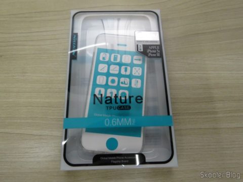 Capa de TPU Ultra Fina para iPhone 5S/SE Nillkin Original em sua embalagem