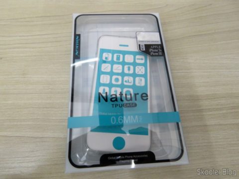 Capa de TPU Ultra Fina para iPhone 5S/SE Nillkin Original em sua embalagem