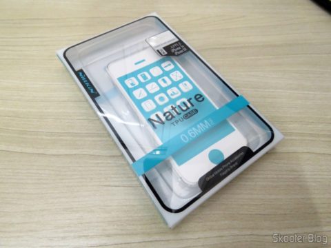 Capa de TPU Ultra Fina para iPhone 5S/SE Nillkin Original em sua embalagem