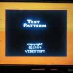 Ajustando as Cores do Atari 2600 – Parte 3 Color Bar Generator no Atari 2600 da Polyvox c/ fonte externa, ainda mais aquecido