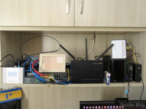 2º Switch Easy Smart Gigabit de 16 Portas TP-Link TL-SG1016DE, após a última reorganização