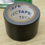 Fita Adesiva Multiuso Tectape Silvertec Preta