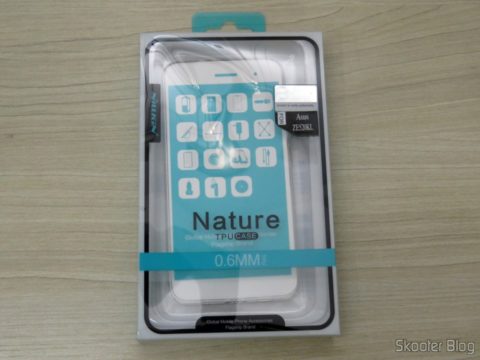 Capa de TPU macia para ASUS Zenfone 3 ZE520KL 5.2" Nillkin Nature Series Transparente, em sua embalagem