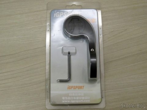 Suporte de 31,8mm para iGPSPORT iGS20/20Plus/60 e Garmin Edge 200 500 510 800 810, em sua embalagem