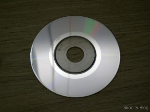 Mini CD com softwares