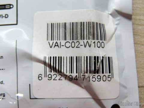 Cabo USB de Carga e Dados Vention para iPhone, em sua embalagem