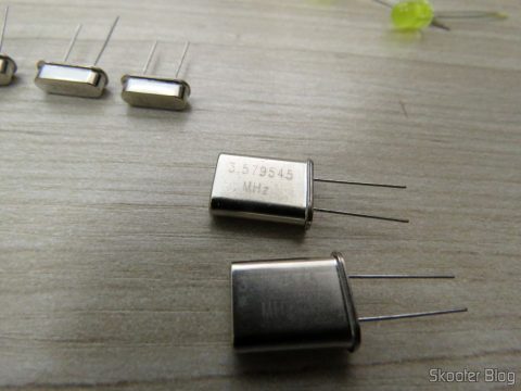 Cristais osciladores da primeira compra na Solda Fria
