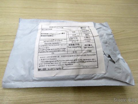 Pacote com o 2º Receptor/Emissor de Infravermelho, alimentação USB, Extensor de Controle Remoto