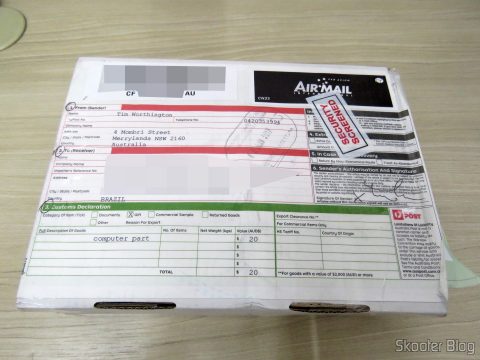 Pacote com o 2600RGB - Video upgrade kit for Atari 2600