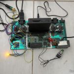 Atari 2600: Instalando o Mod 2600RGB - Parte 1 O LED no Atari 2600, em funcionamento.