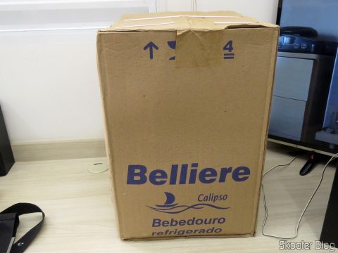 Bebedouro de Garrafão de Mesa em Inox Belliere, em sua embalagem
