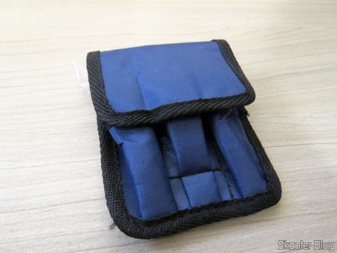 Bolsa com as 3 Brocas Escalonadas 3-12mm, 4-12mm e 4-20mm de Titânio 
