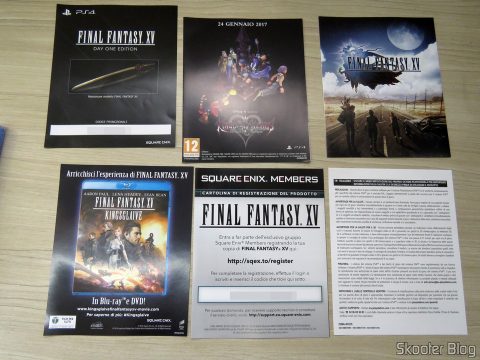 Final Fantasy XV, também incluso na promoção.
