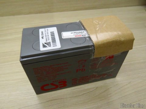 Bateria CSB HR 1234W F2 12VDC 9Ah 34W longa vida 8 anos