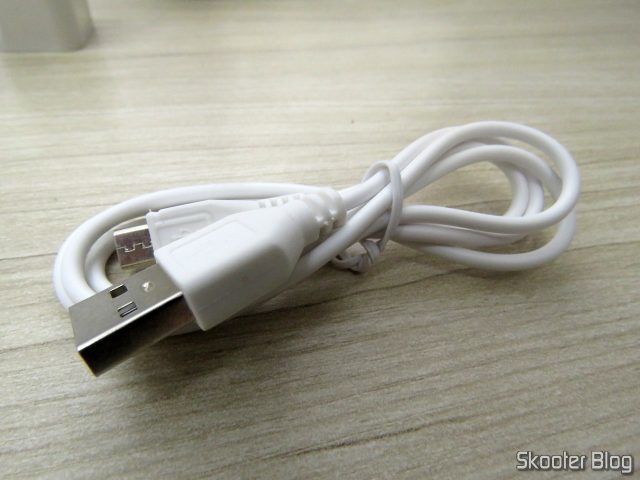 Cabo USB do Monitor de Pressão Arterial Eletrônico (substituição).
