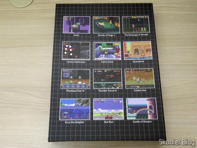 Caixa com o livro Mega Drive Definitivo - WarpZone