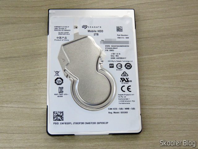 HDD Seagate Mobile 2TB ST2000LM007